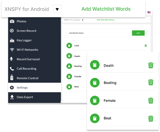 Belirli kelimeler hakkında uyarılar alın