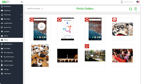 Xnspy kontrol paneli
