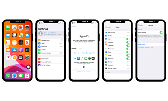 iCloud yedeklemesini yapılandırın