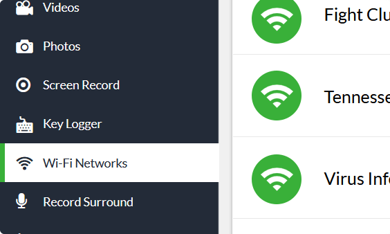 Xnspy kontrol paneli