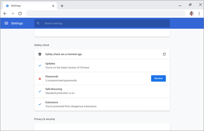 Güvenli tarayıcı ayarlarını kullanma