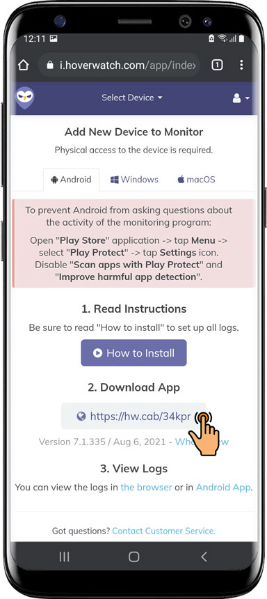 Hover saat kurulum kılavuzu