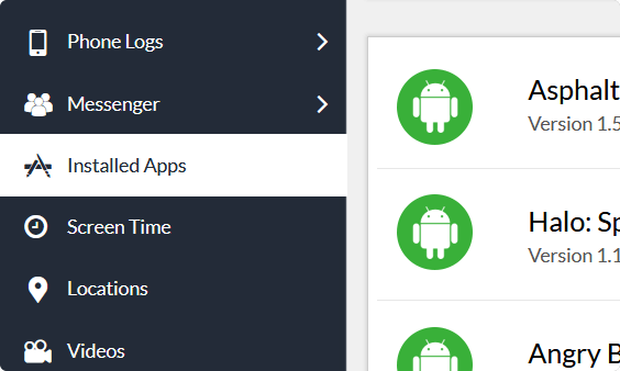 Xnspy kontrol paneli