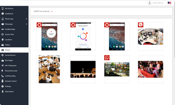 Xnspy kontrol paneli