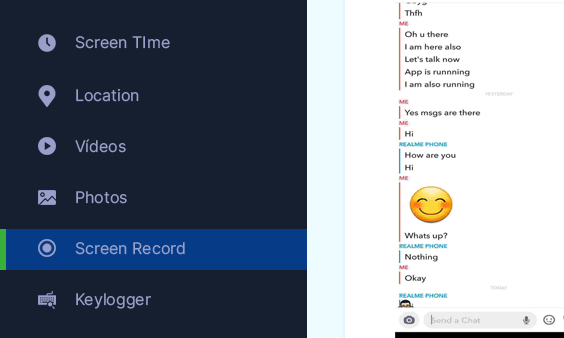 Xnspy kontrol paneli