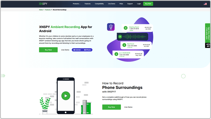 Xnspy'ın surround kayıt uygulaması