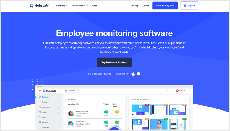 Hubstaff nasıl çalışır?