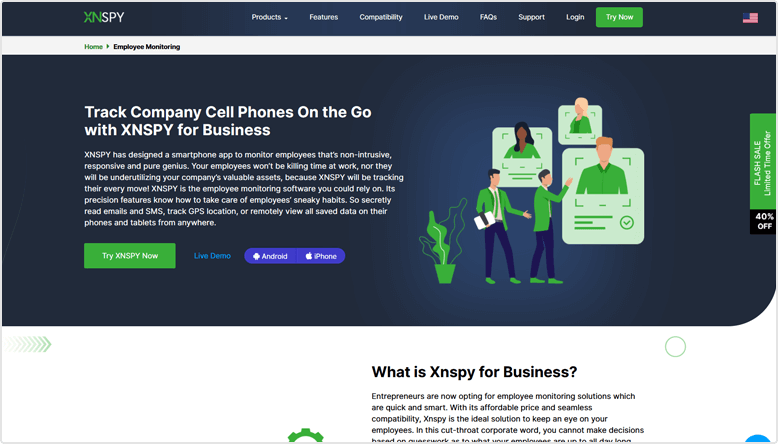 Ebeveynler için Xnspy uygulaması