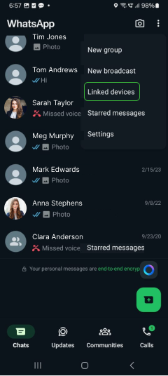 samsung-ekran görüntüsü